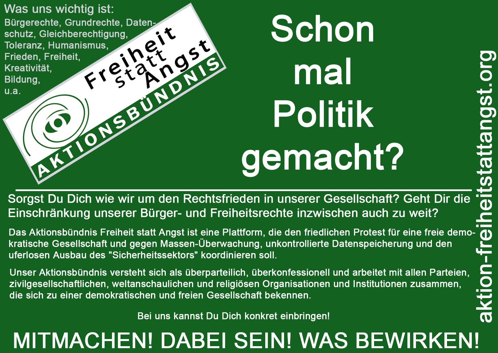 Vorschaubild Mitmach-Flyer Politik Vorschaubild Mitmach-Flyer Politik