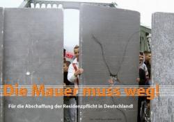 Postkarte des Flüchtlingsrats Brandenburg