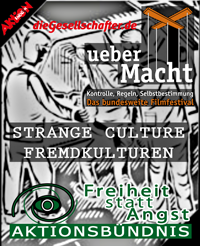 Logo ueber Macht und Aktionsbündnis Freiheit statt Angst e.V.